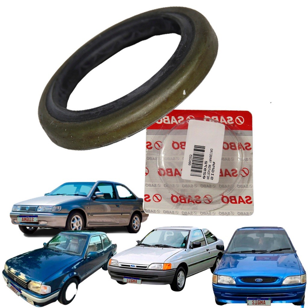 Retentor Da Roda Traseira Logus Pointer Escort Apollo Verona Sabo 02972 02972BAG