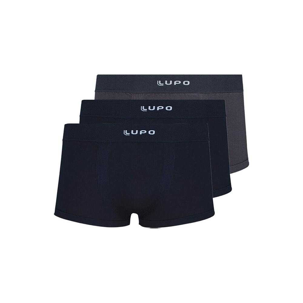 Kit com 3 Cuecas Sunga Lupo 656-001 Colorido