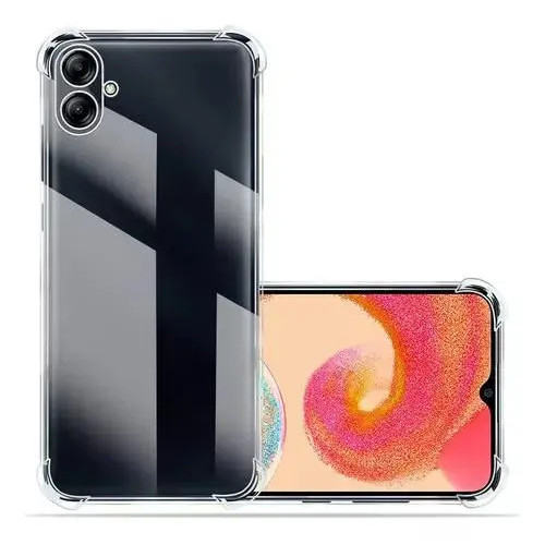 Kit Capa Transparente + Película Fosca Privacidade + Suporte de Anel Para Samsung Galaxy A06
