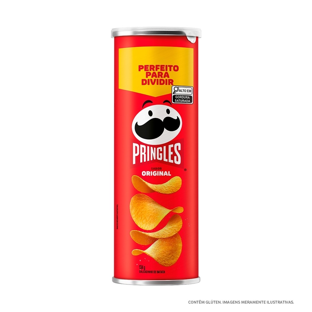 Salgadinho Batata Frita Pringles® Original 134g em Oferta na Shopee