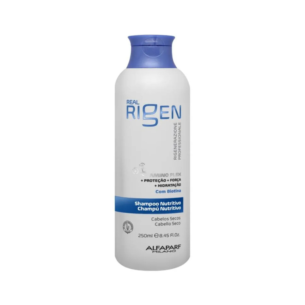 Real Rigen Nutritive Shampoo 250ml - Alfaparf em Oferta na Shopee