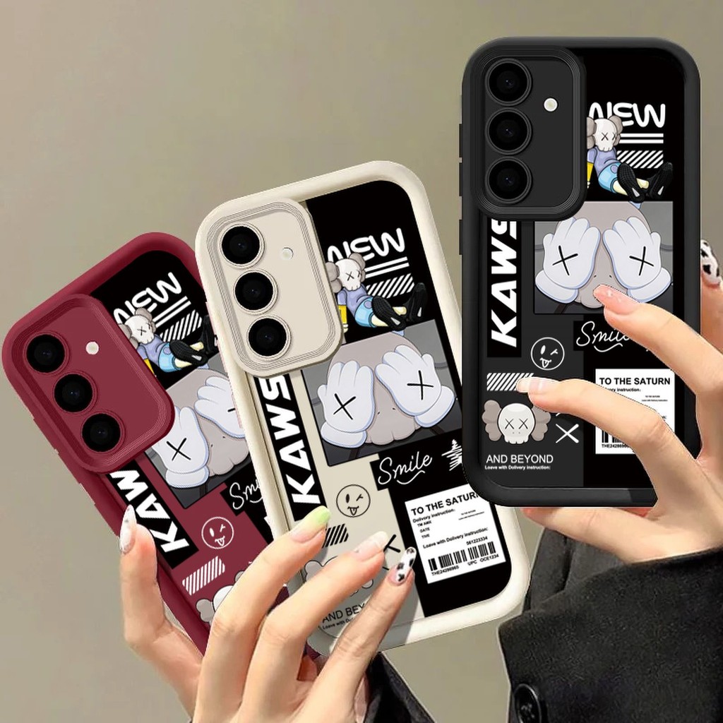 Para Samsung Galaxy A56 A36 A26 A16 A06 A05 A04 A03 4G 5G Anti Queda À Prova De Poeira Fosco Escudo Capa Protetora Padrã