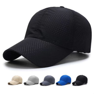 Boné LISO Tactel Casual Respirável Baseball Secagem Rapido Spring Summer New Handsome Outdoor Sports em Oferta na Shopee