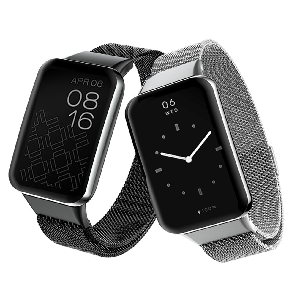 Pulseira De Aço Inoxidável Para Xiaomi Mi Band 7 Pro / Mi Band 8 Pro / Redmi Wat