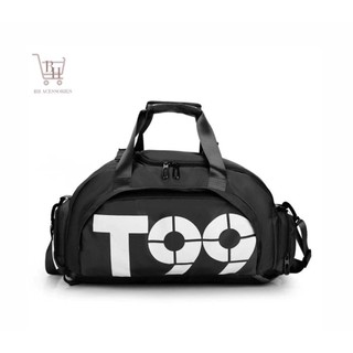 Mochila Preta Costa Transversal Fitness, Treino, Futebol, Academia Impermeável