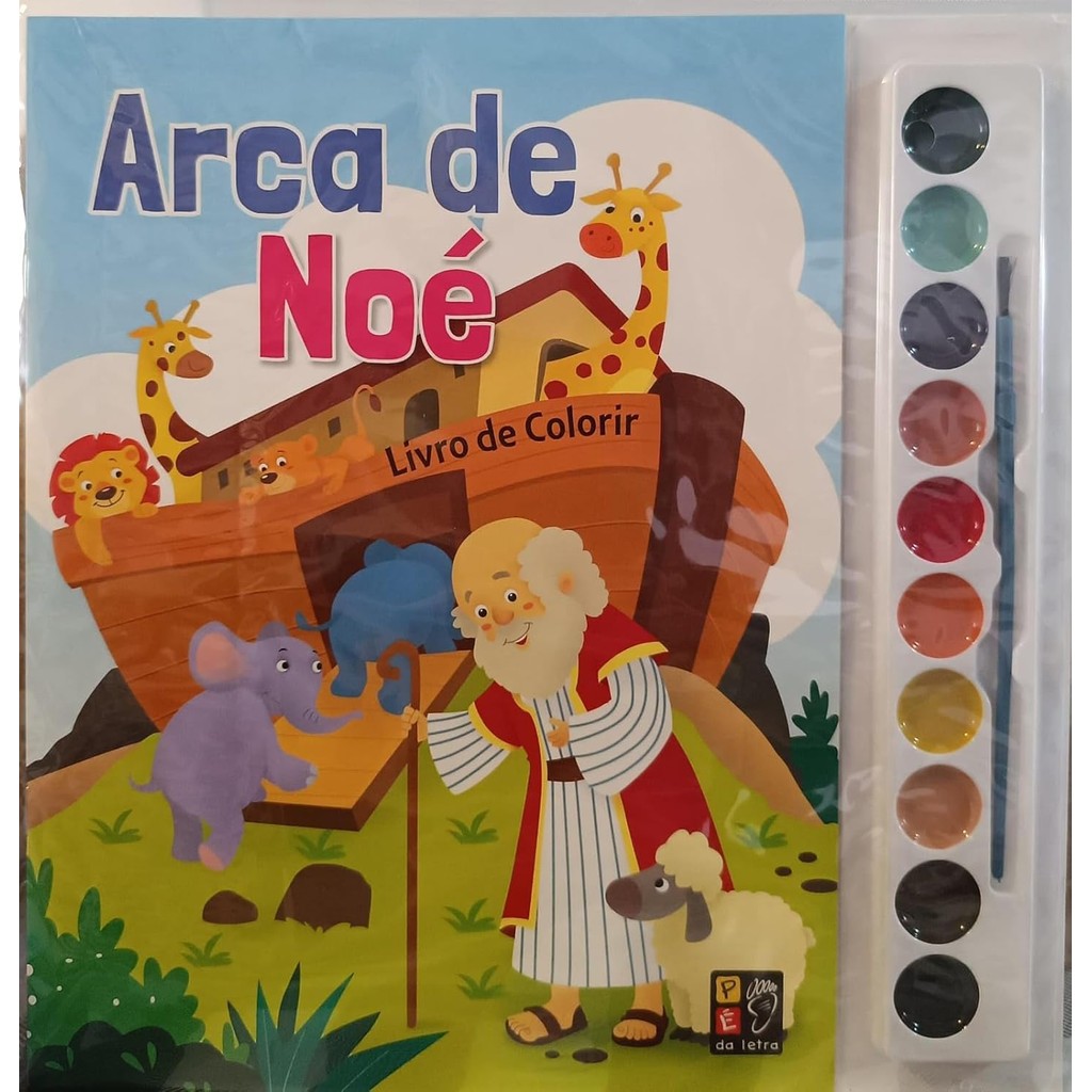Aquarela - Livro De Colorir - A Arca de Nóe