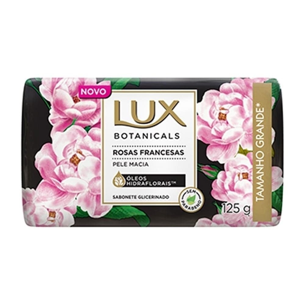 Sabonete Lux Botanicals Rosas Francesas 125g Embalagem com 12 Unidades - Beauty