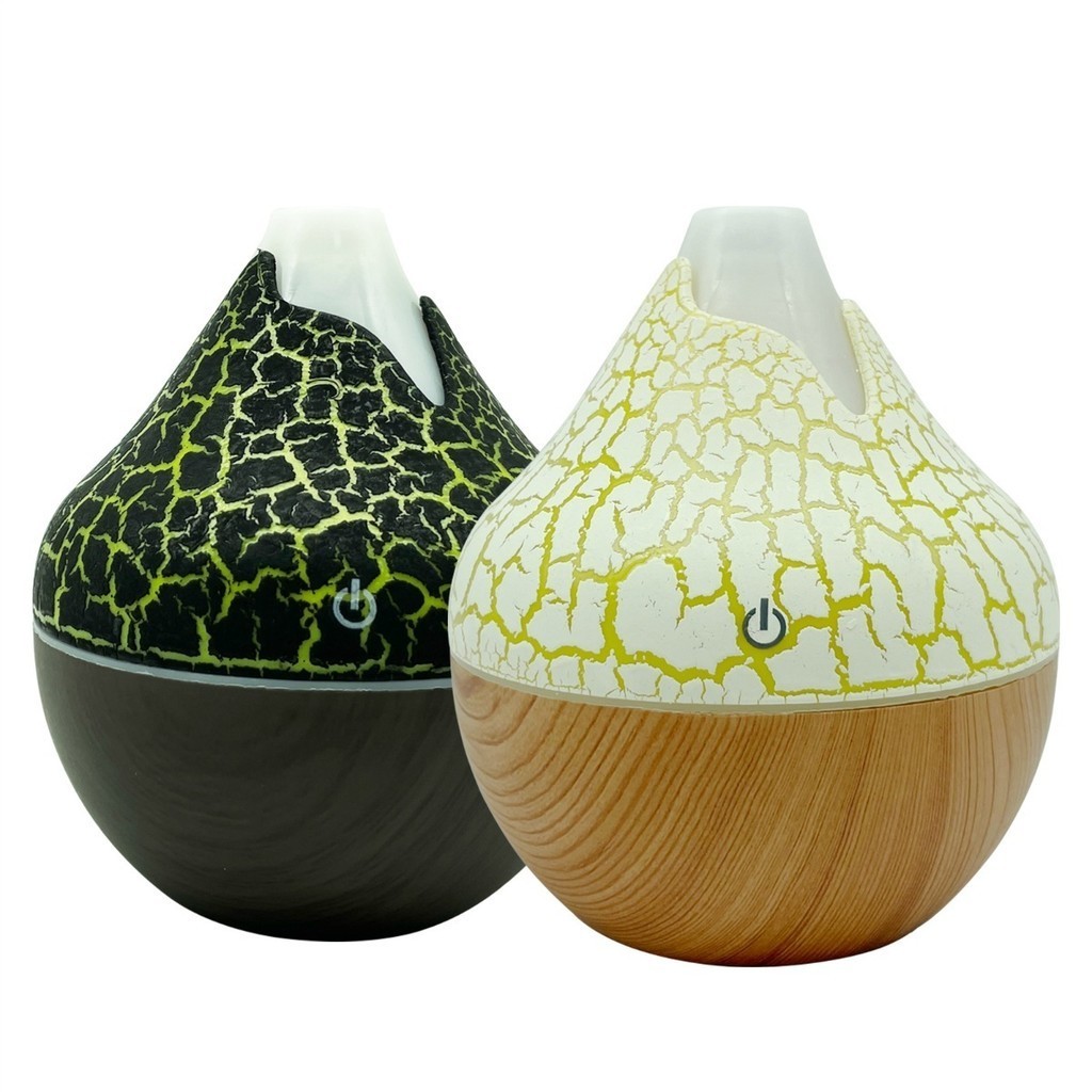 Difusor de Aromas Ultrassônico LED Umidificador de Ar USB Aromaterapia Decorativo Silencioso