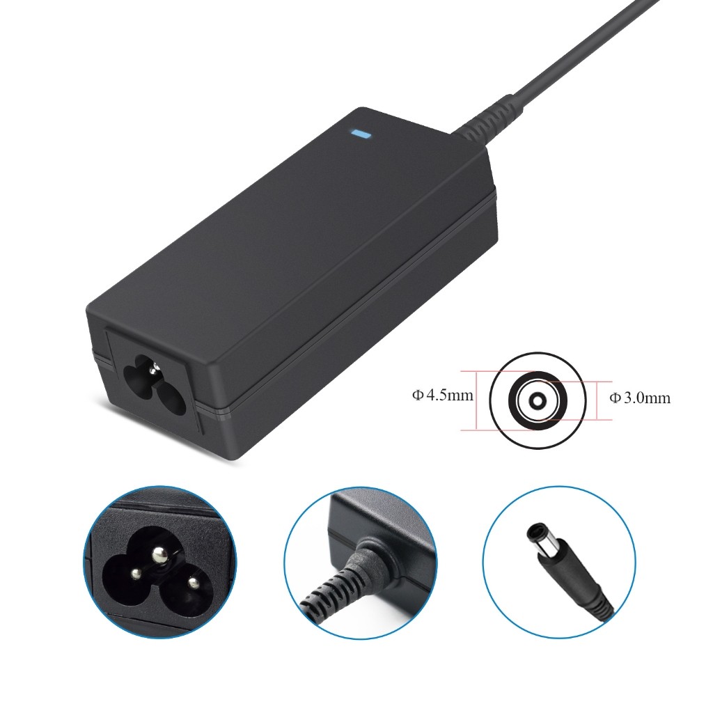 Carregador Fonte de Notebook Compatível Dell  Inspiron 15 3567/Latitude 3400/XPS 19.5Vx3.34A   KNUP