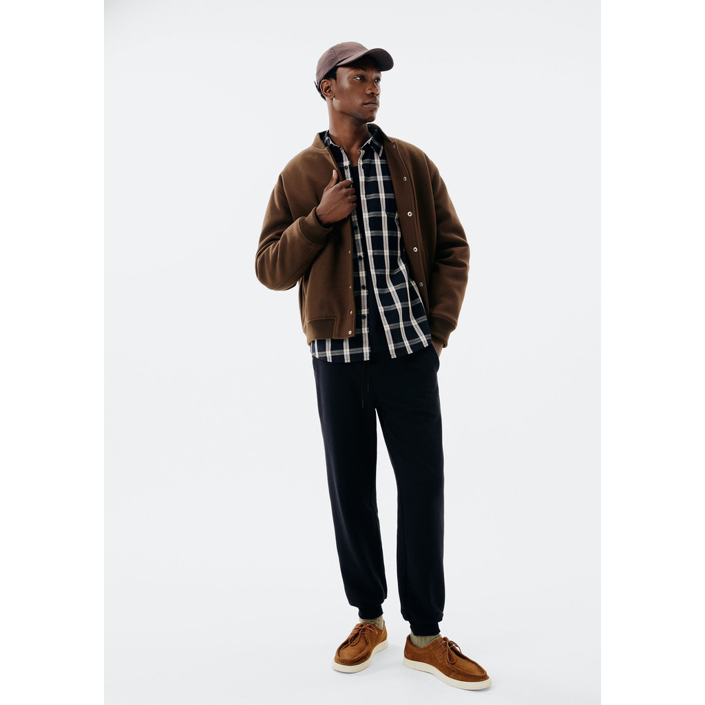 Kit Com 2 Calças Masculinas Jogger em Moletom Peluciado - Men Clothes