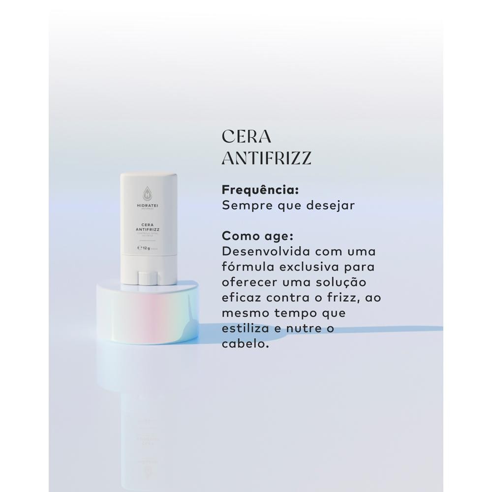 Detalhes do Hidratei Antifrizz Cera Stick 12g