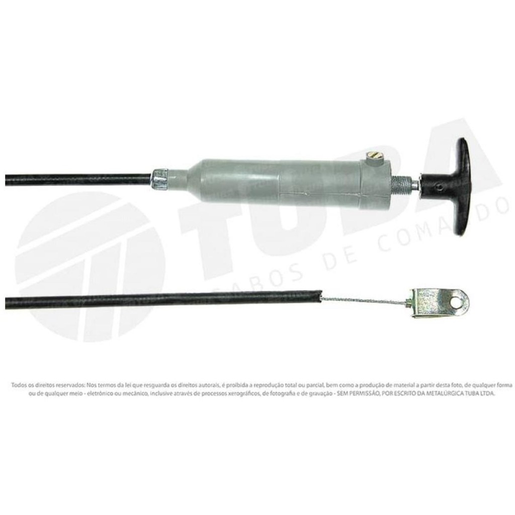 Cabo estrangulador Ford F-4000 1983 a 1987 TUBA 8703 em Oferta na Shopee