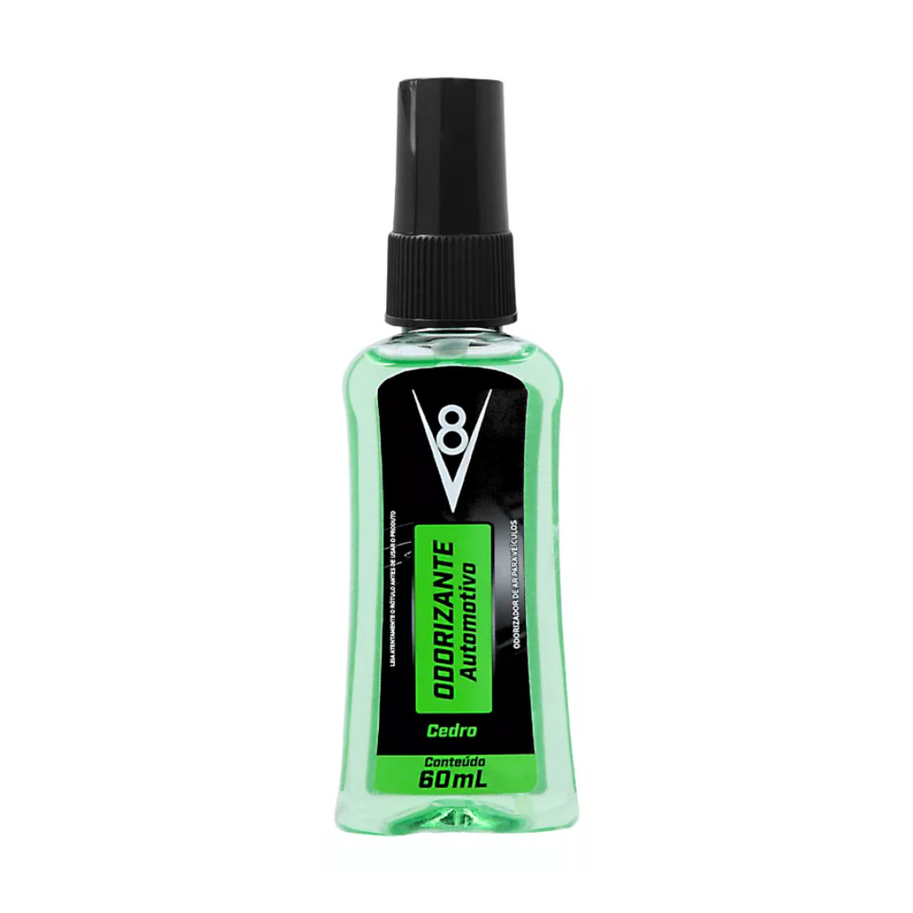 Odorizante Automotivo 60ML Cedro V8 - Suave e Agradável em Oferta na Shopee