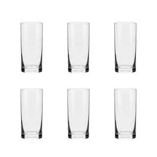 Jogo de 6 Copos De Cristal 300 Ml Flat Classic em Oferta na Shopee