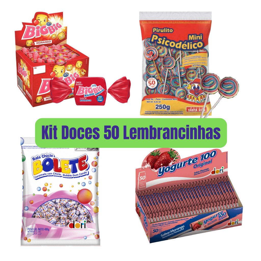 Doce Lembrancinha Festa Infantil - Comprar com Melhor Preço em Lanches