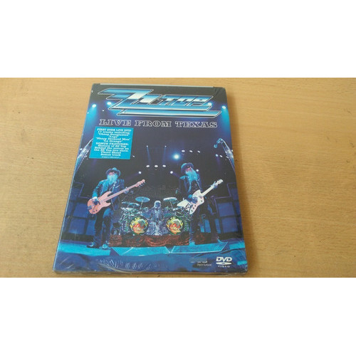 Dvd Zz Top - Live From Texas ( Digipack Lacrado )