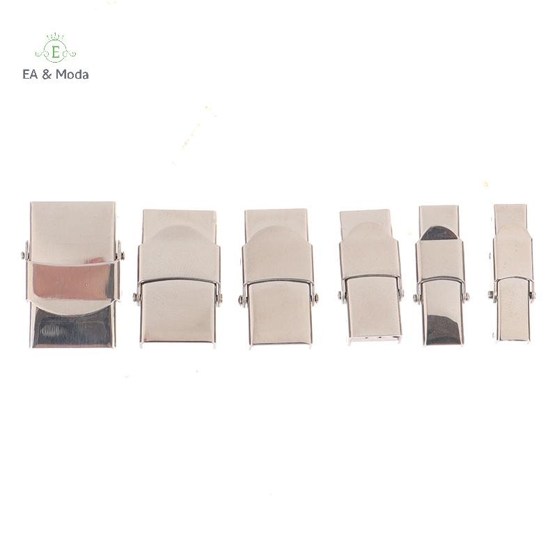 EA & Moda 10 Peças De Gancho De Crimpagem De Aço , Fechos De Pulseira De Relógio , Joias DIY , Fivela De Renda .