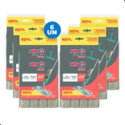 Kit Refil Mop Spray e Slim Noviça Bettanin 6 Unidades
