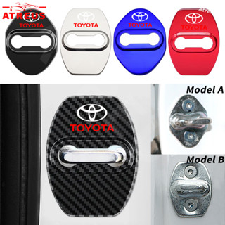 Tampa Da Fechadura Porta Do Carro Toyota Protetora De Aço Inoxidável Para Decoração De Antiarranhões Corolla Cross Hilux em Oferta na Shopee