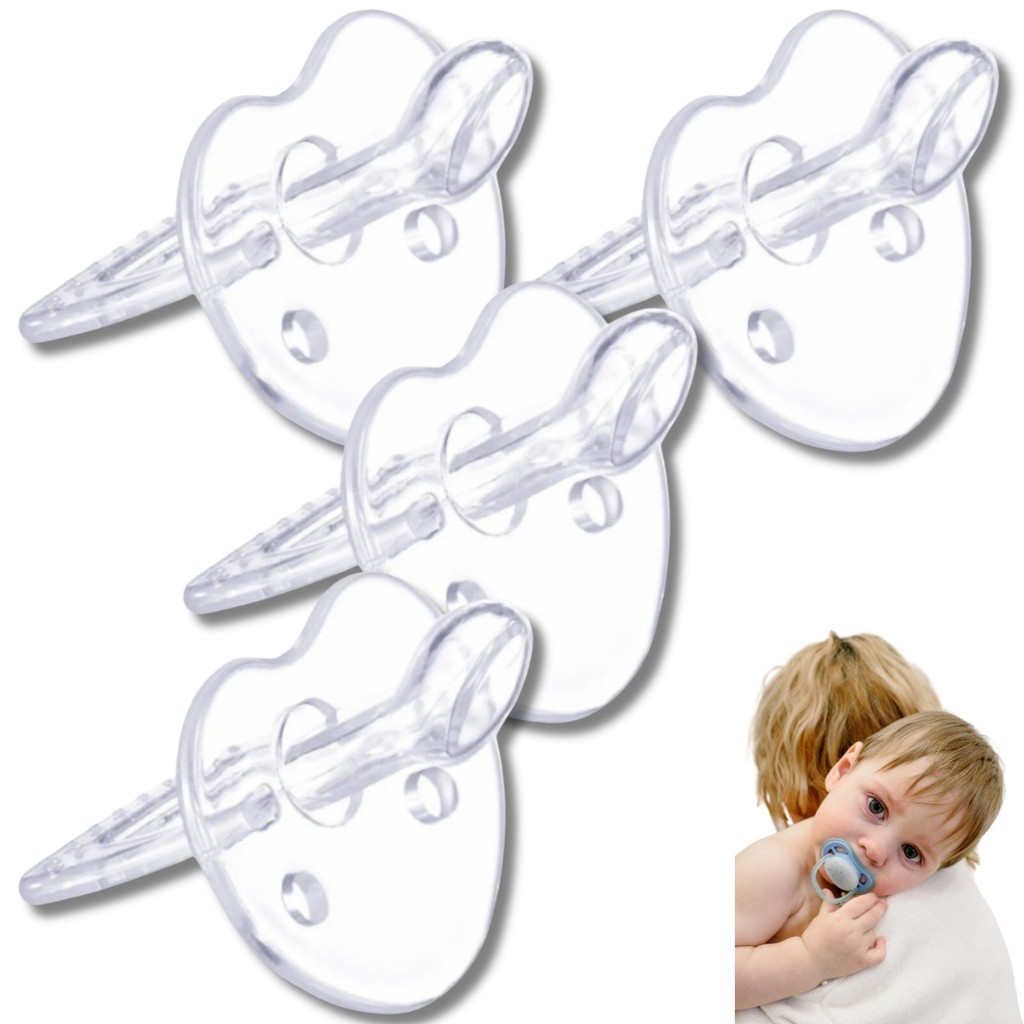 Kit 4 Unidades Chupeta 100% Silicone Tetê Ortidôntico Tam 2