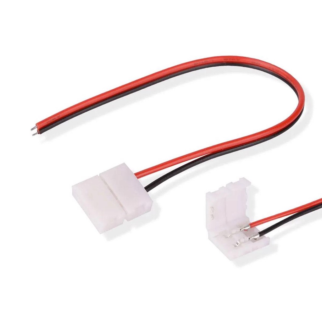 Emenda Branca Para Fita LED Com Rabicho 8mm (528,0006) - Noll LED em Oferta na Shopee