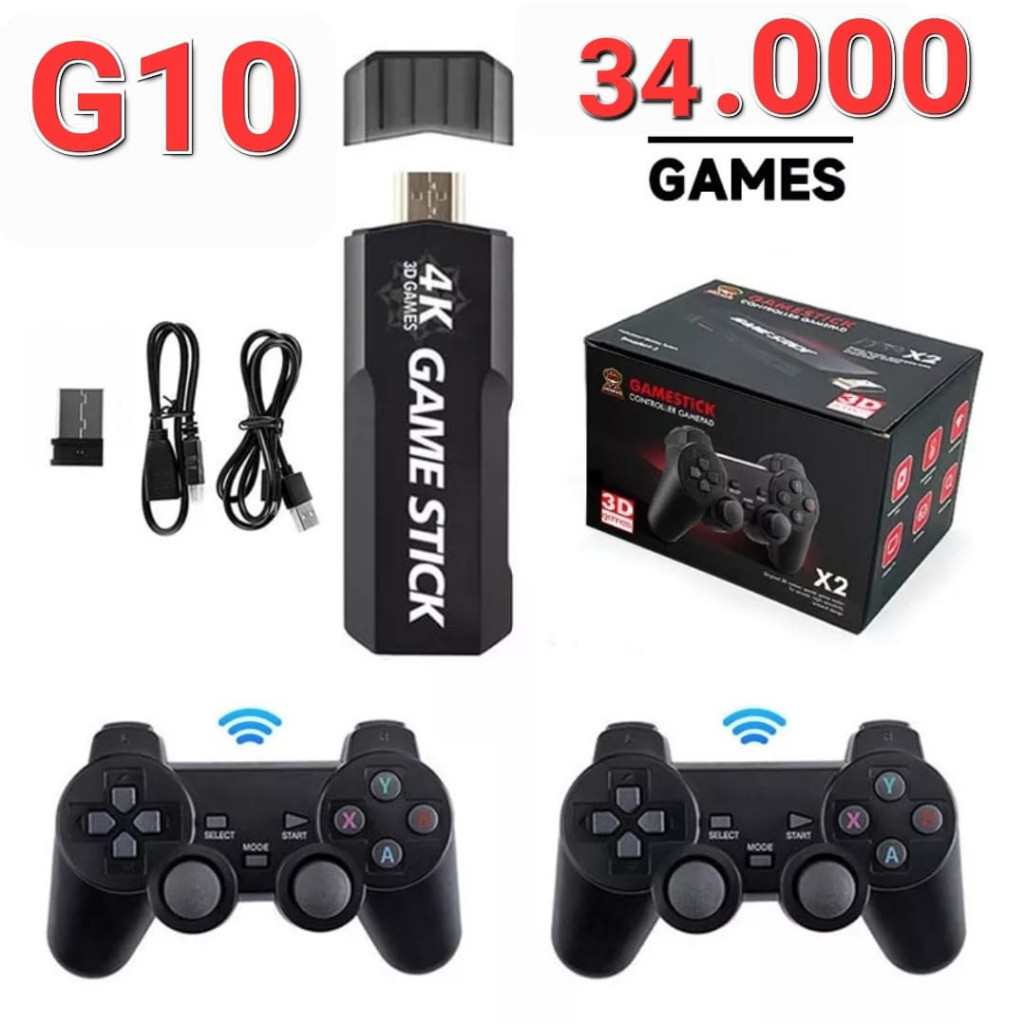 Console De 3D Video game Portátil Com 2 Controladores Sem Fio 2.4Gz ,37000 + Jogos 4K HD Para PS1/N6