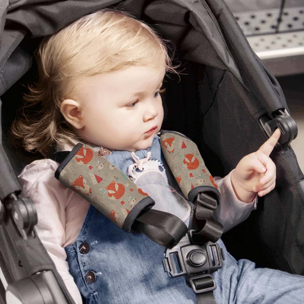 Protetor Ombro Para Cinto Bebê Conforto Carrinho Cadeiras