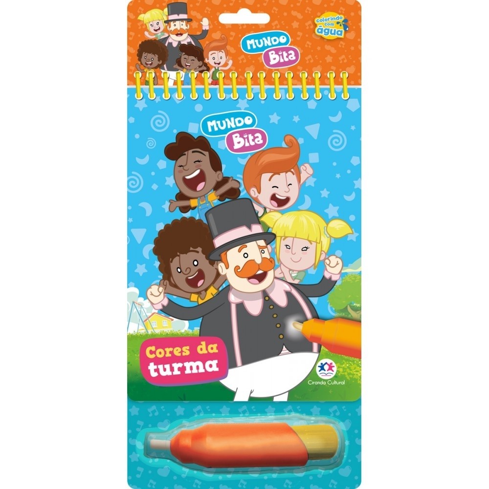Livro Aquabook Mundo Bita - Cores da turma em Oferta na Shopee