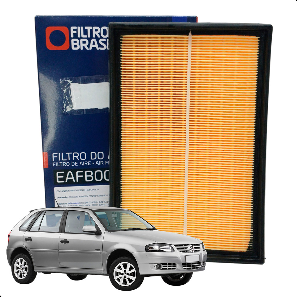 Filtro Ar Motor Vw Fox Gol G3 G4 G5 1.0 8v 16v em Oferta na Shopee
