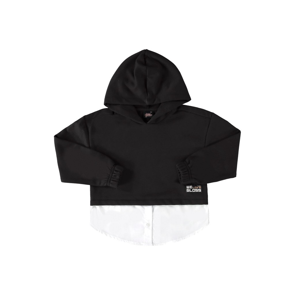 Blusão em Moletom e Tricoline Juvenil Gloss em Oferta na Shopee