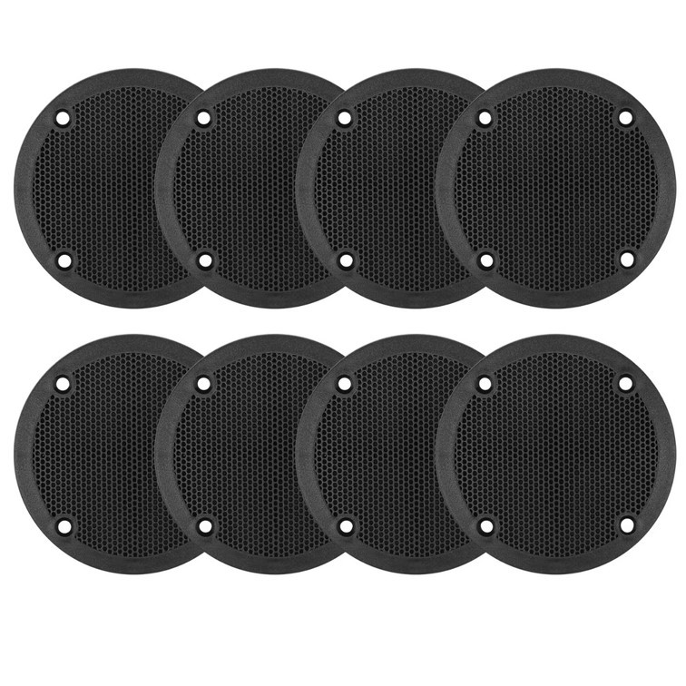 Kit 8 Telas Plástica Para Tweeter Leson 3 Pares 8,5 Cm Nova