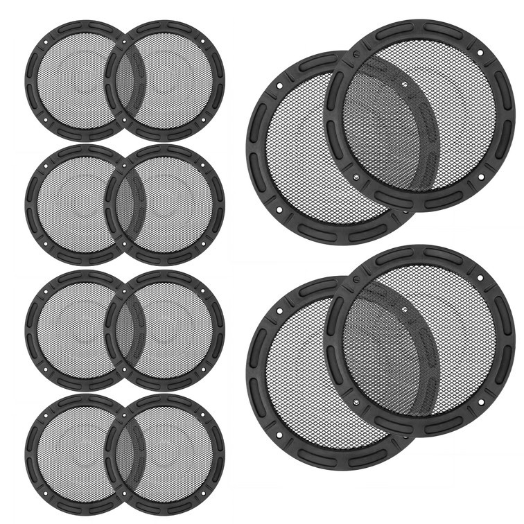 Kit 12 Telas Alto Falante 5 Polegadas Grade Arlem Plástica