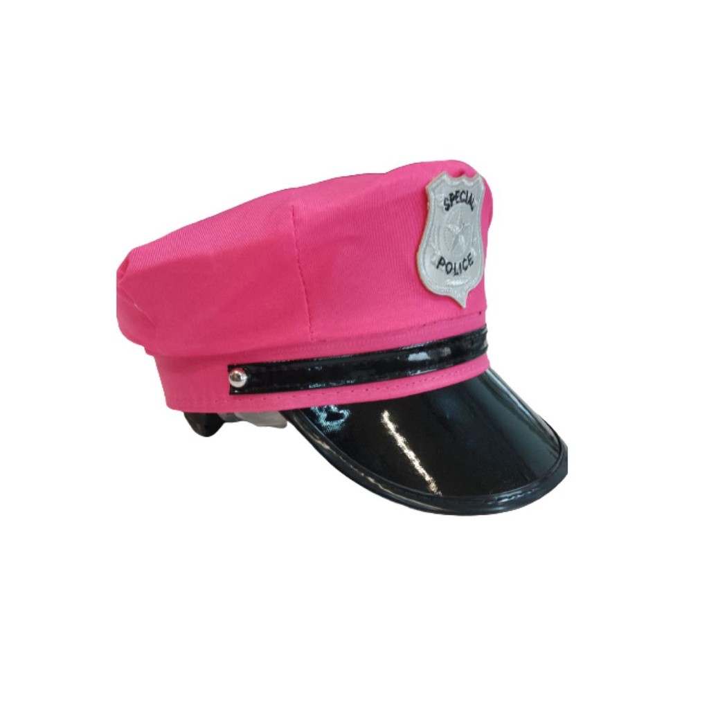 Quepe Policial Rosa