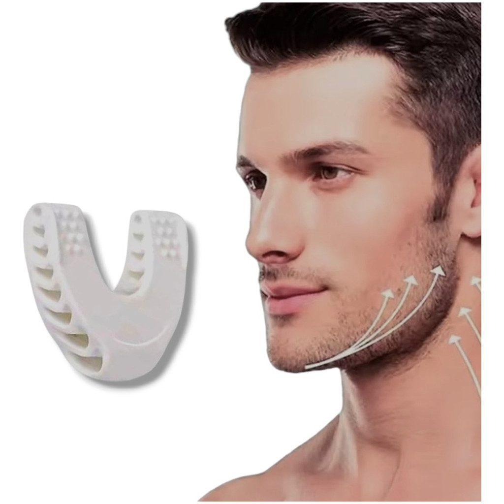 Exercitador Jawline Mandíbula Boca Quadrada Nível Iniciante