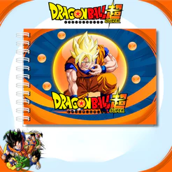 Livro De Colorir Dragon Ball Capa Dura Folhas A5 180g LANÇAMENTO