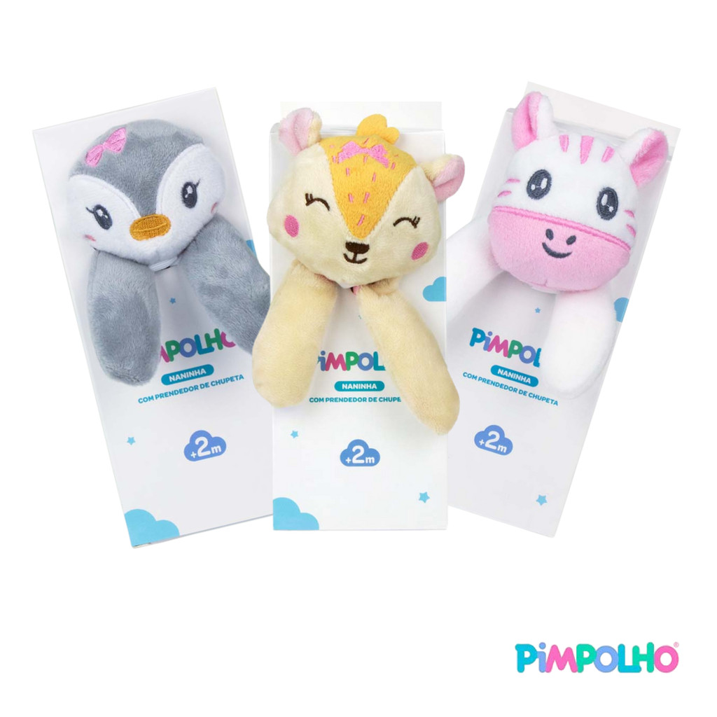 NANINHA COM PRENDEDOR DE CHUPETA