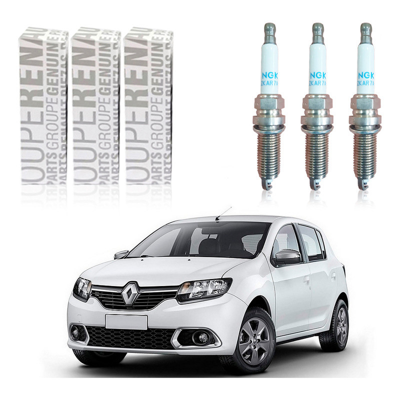 Jogo Velas Original Sandero 1.0 12v 2017 A 2020