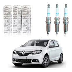 Jogo Velas Original Sandero 1.0 12v 2017 A 2020