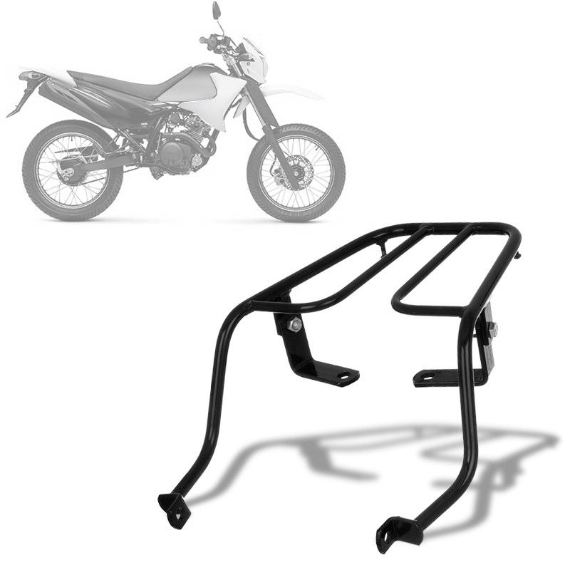 Bagageiro Cromo Forte Sansão Xtz 125 2002 Á 2016 Em Aço Maciço Peças De Moto em Oferta na Shopee