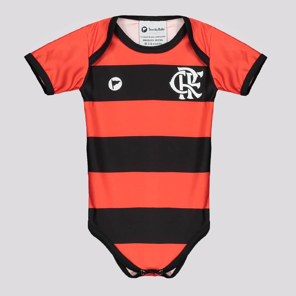 Body Flamengo Listrado UV Preto