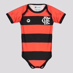 Body Flamengo Listrado UV Preto