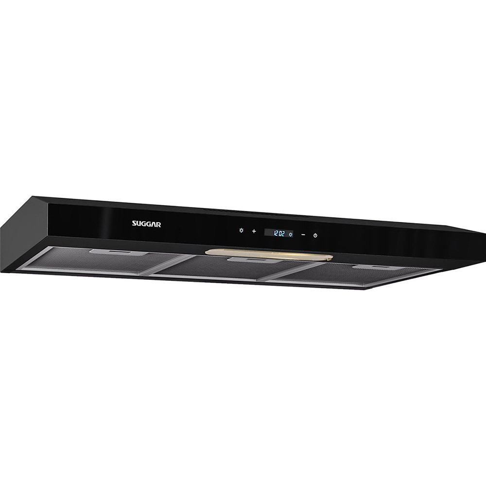 Imagem Depurador E Exaustor Slim Touch 80cm Preto DTH82PT Suggar 220V