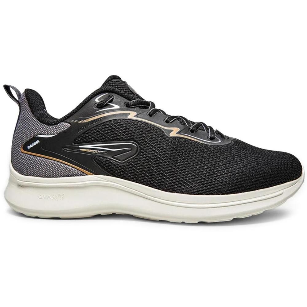 Tênis Rainha Fire II Masculino - Preto e Cinza