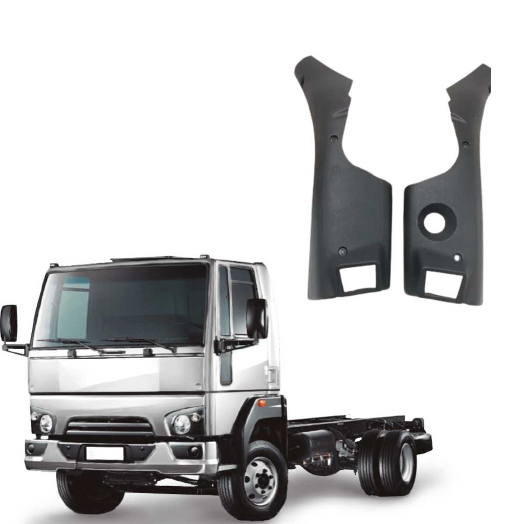 Protetor Superior da Coluna de Direção Ford Cargo 2000/2019 Par Original Ford - EC4Z3530AC/EC4Z3530AD