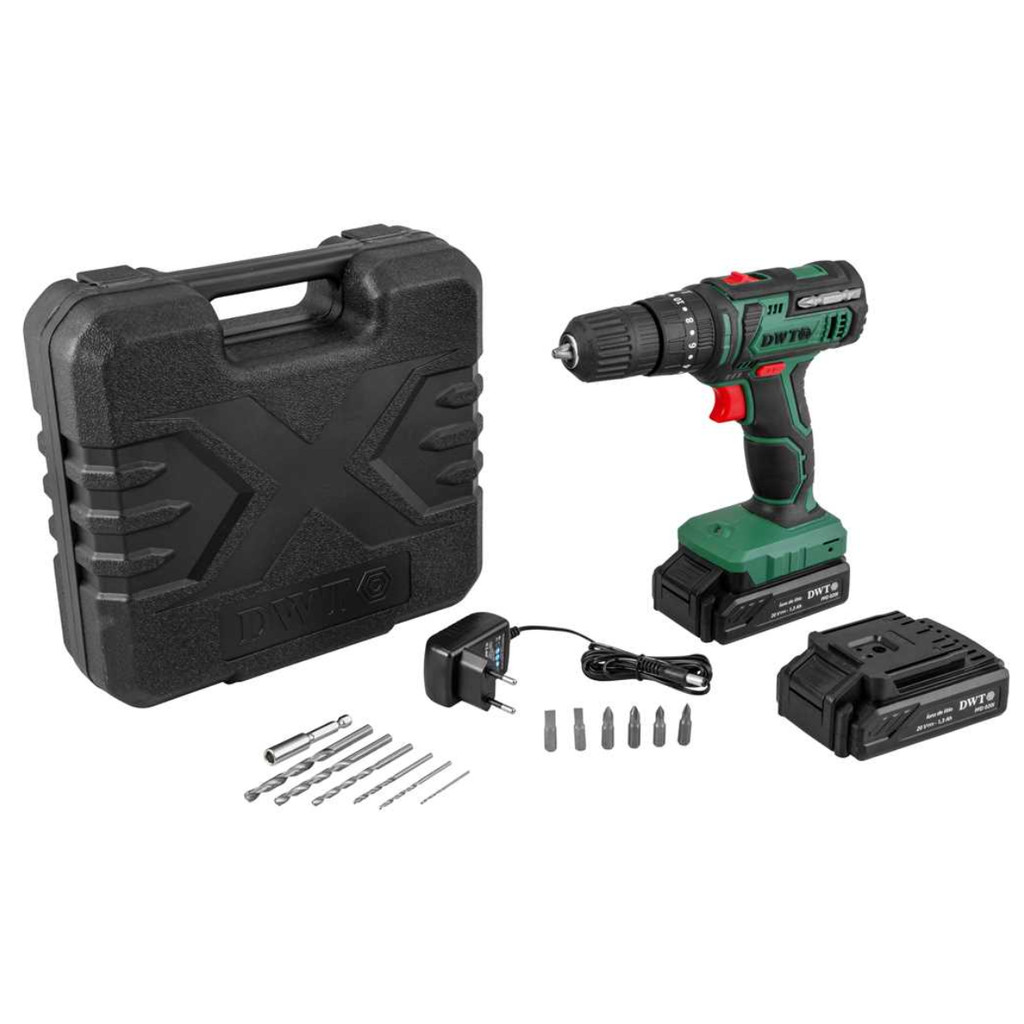 Parafusadeira E Furadeira Com Impacto a Bateria 20V PFD020I DWT