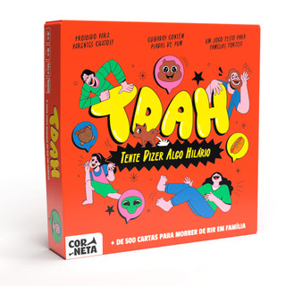 Jogo TDAH (Tente Dizer Algo Hilário), Ideal para Famílias - Ria muito e Crie Memórias Hilárias
