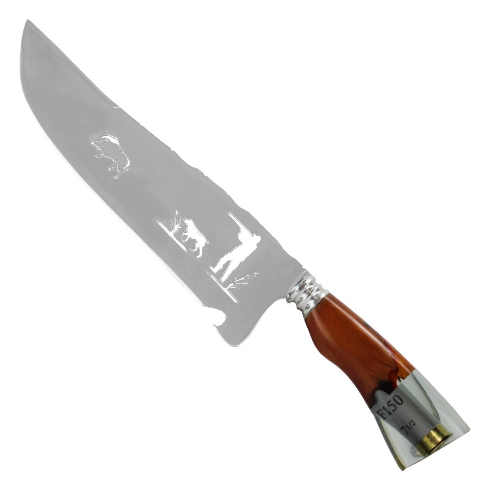 Faca Picanheira Resina Caçador e Javali 10'' 3mm - Alma Campeira