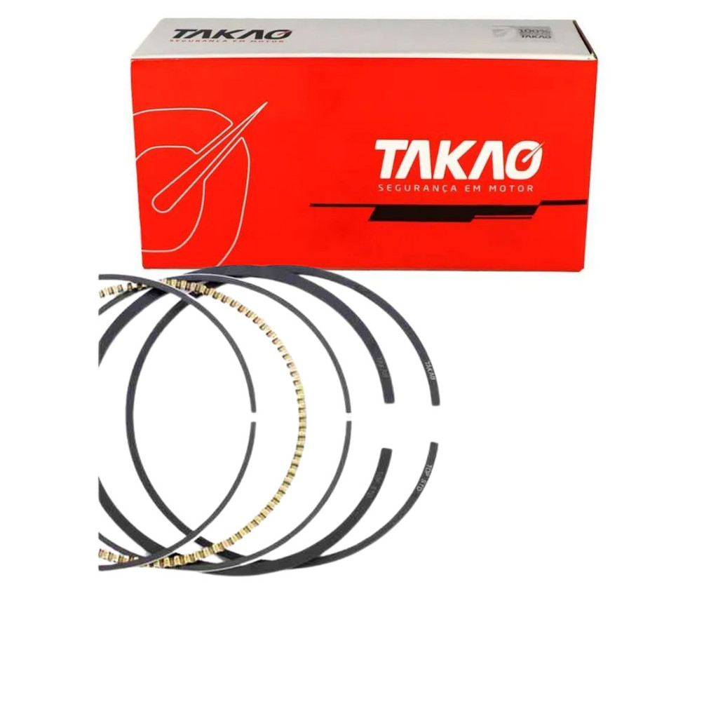 Anel Para Pistão Para Pistão Para Pistão(Jg) Edge 3.5 24V 2008 A 2014 / Edge Novo 3.5 24V 2015 A 2018 - Takao Asfo35Std