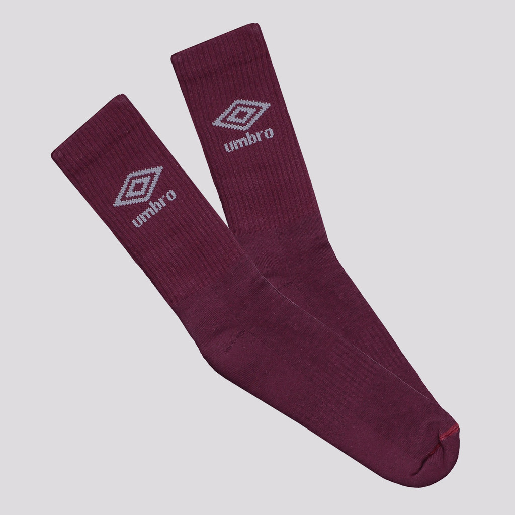 Meia Umbro Club Bordô - Men Clothes