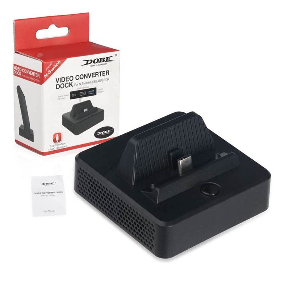 Mini Dock Conversor Video Com Hdmi Nintendo Switch Usb 3.0